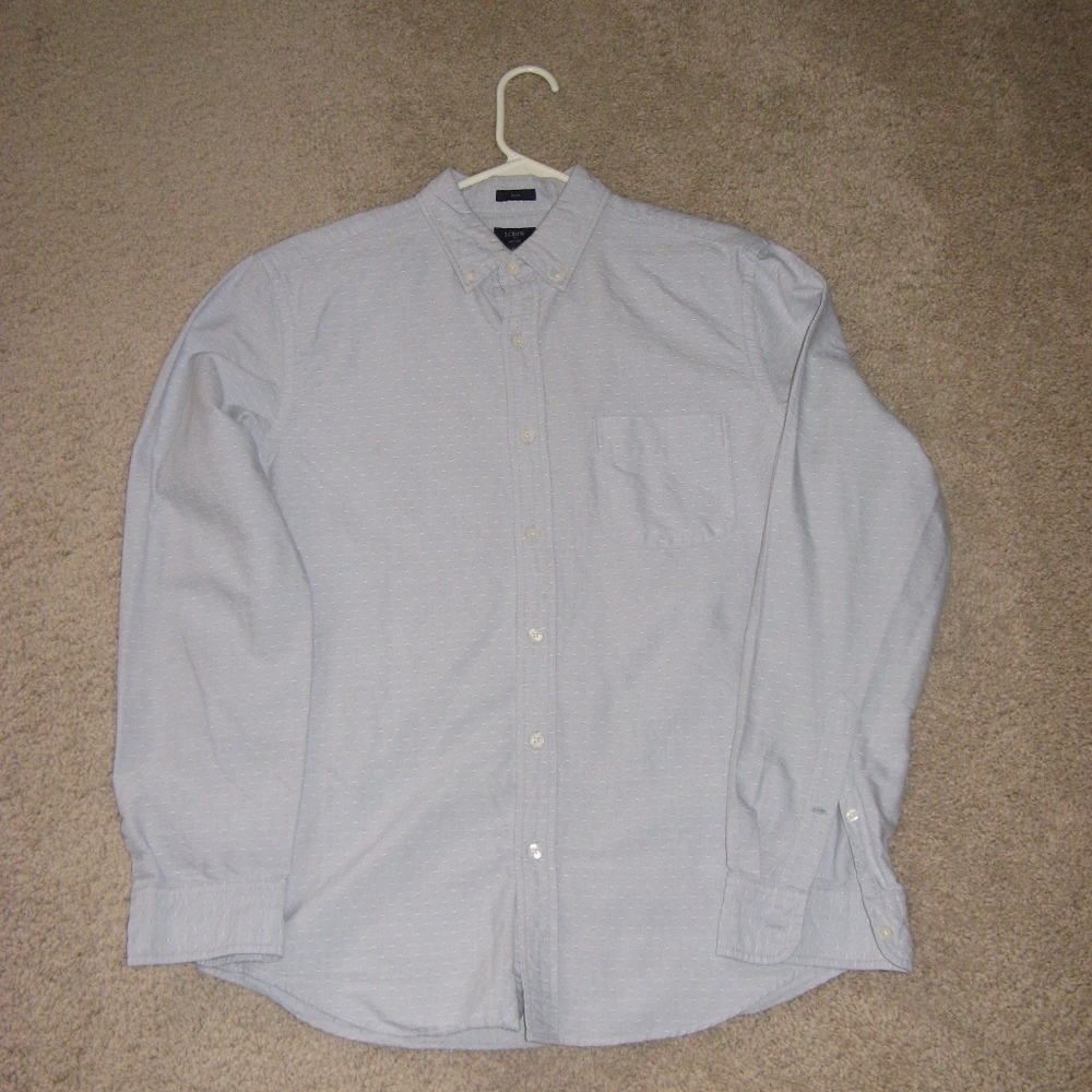 Mens J Crew Med. long sleeve shirt
